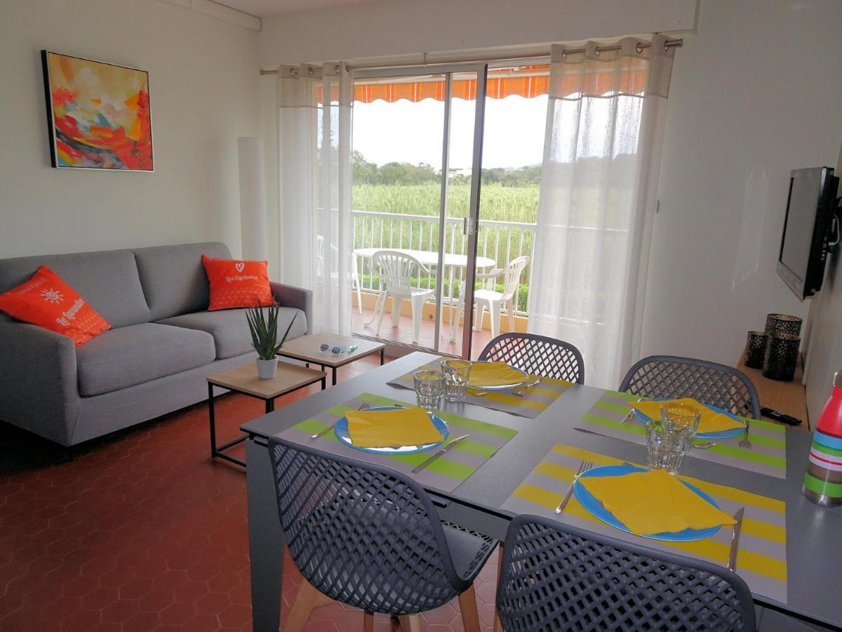 T3 150 M De La Plage, Climatisation, Piscine Et Parking Privatif - Le Lavandou Luaran gambar